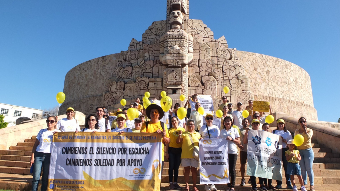 Integrantes de la asociación buscan concientizar sobre la salud mental