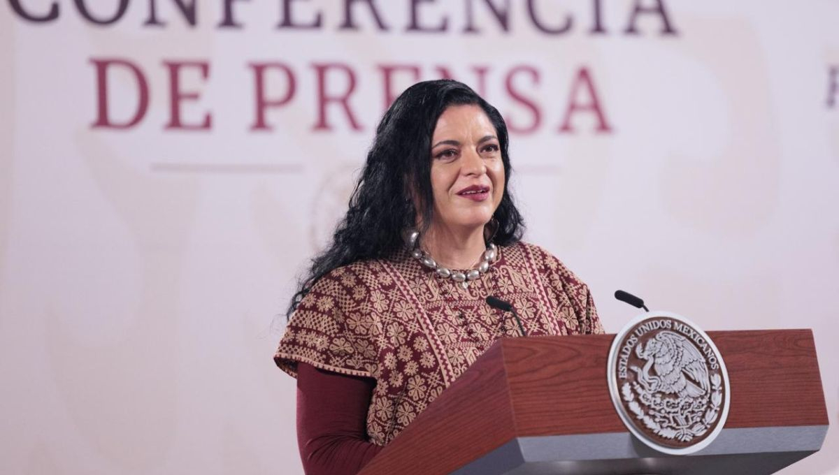 Alejandra Frausto, secretaria de Cultura del Gobierno federal