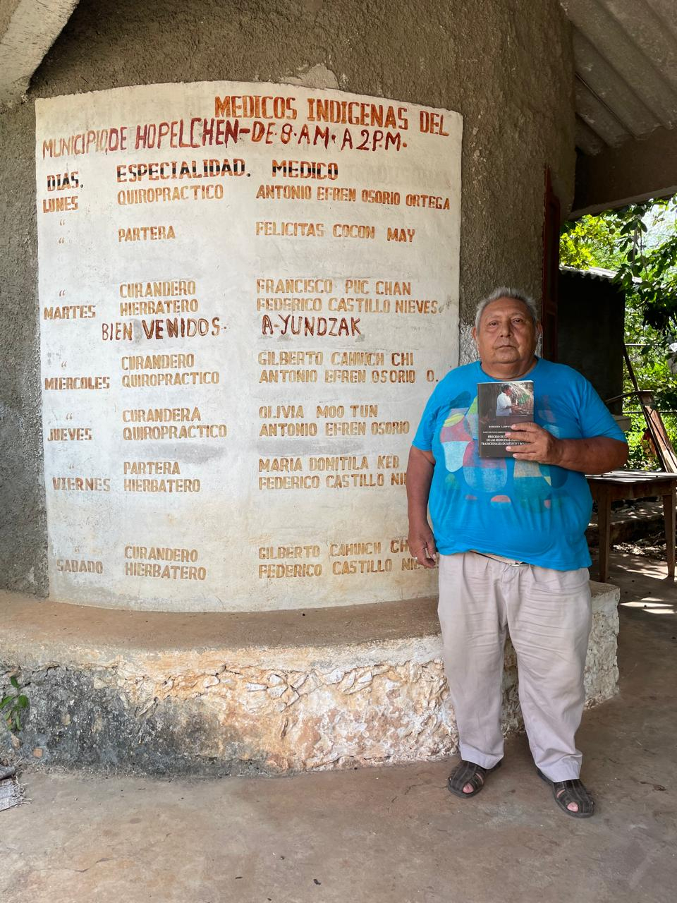 Federico Castillo Nieves, médico tradicional, destaca la necesidad de rescatar este legado