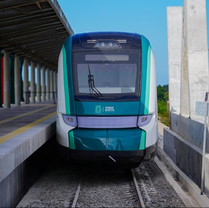 El Tren Maya nuevamente se encuentra operando en la Península de Yucatán