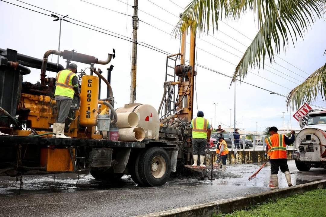 Autoridades realizaron labores en distintas avenidas de la ciudad