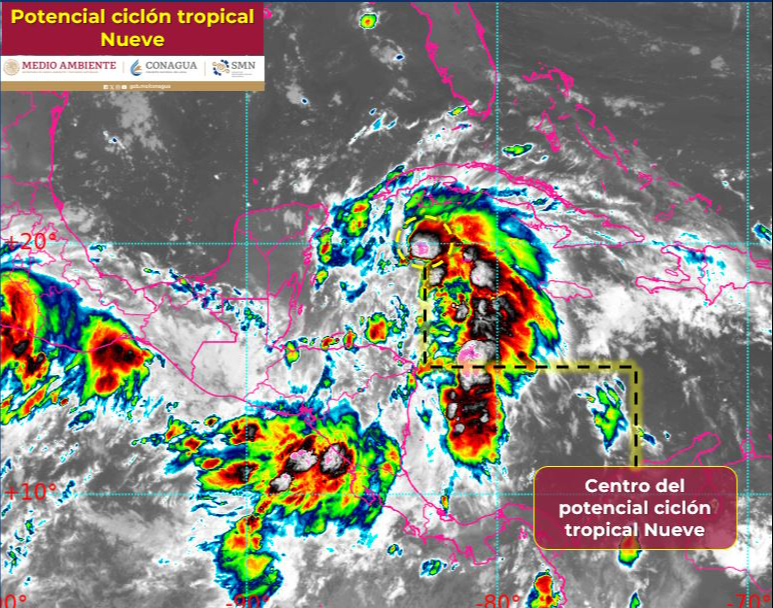 Helene no afectará directamente a Campeche