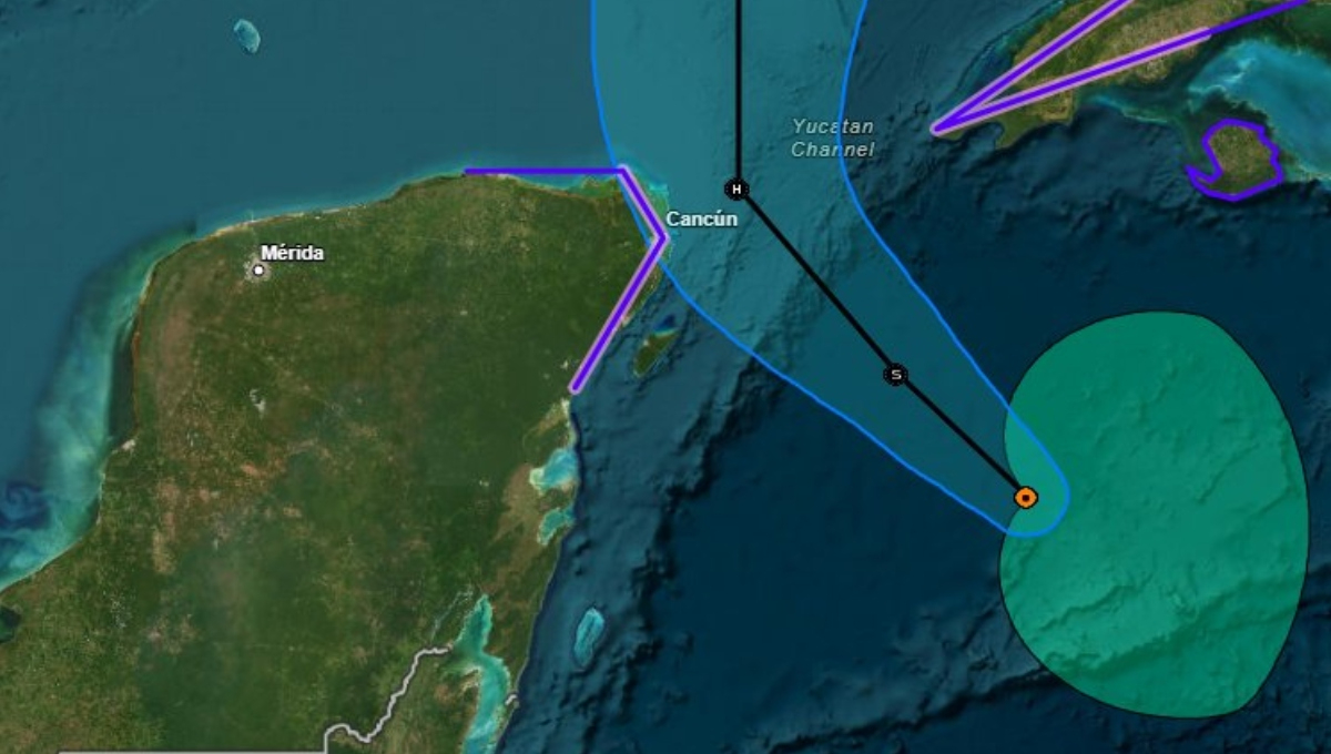 Helene provocará fuertes lluvias sobre la Península de Yucatán