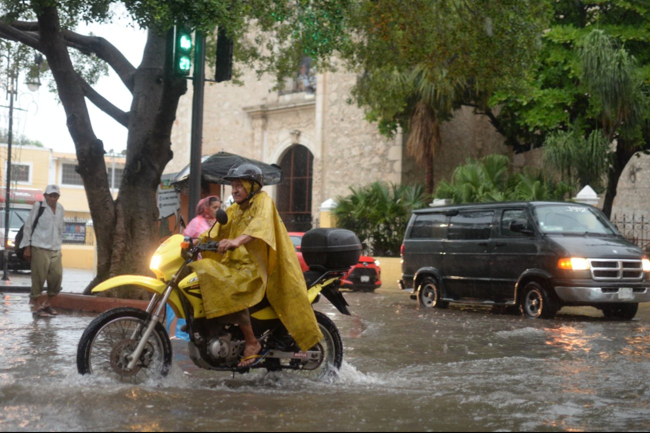 Las lluvias serán durante la tarde este miércoles en Yucatán