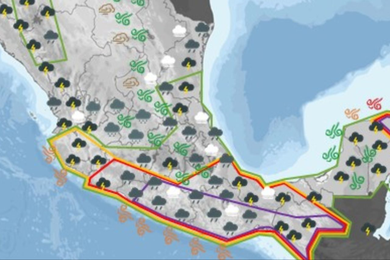 Se esperan fuertes lluvias en Guerrero y Oaxaca por 'John'