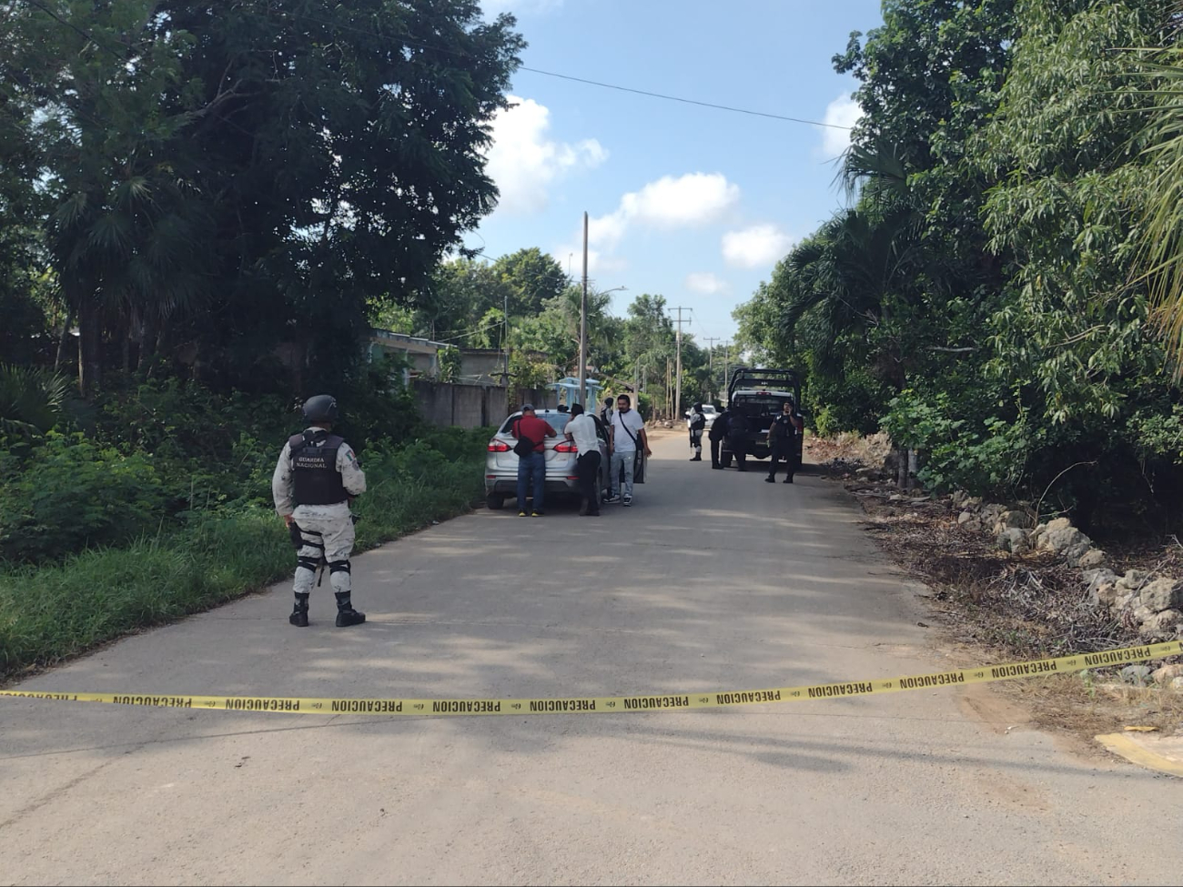 Taxista es atacado con arma de fuego por una pareja en Felipe Carrillo Puerto