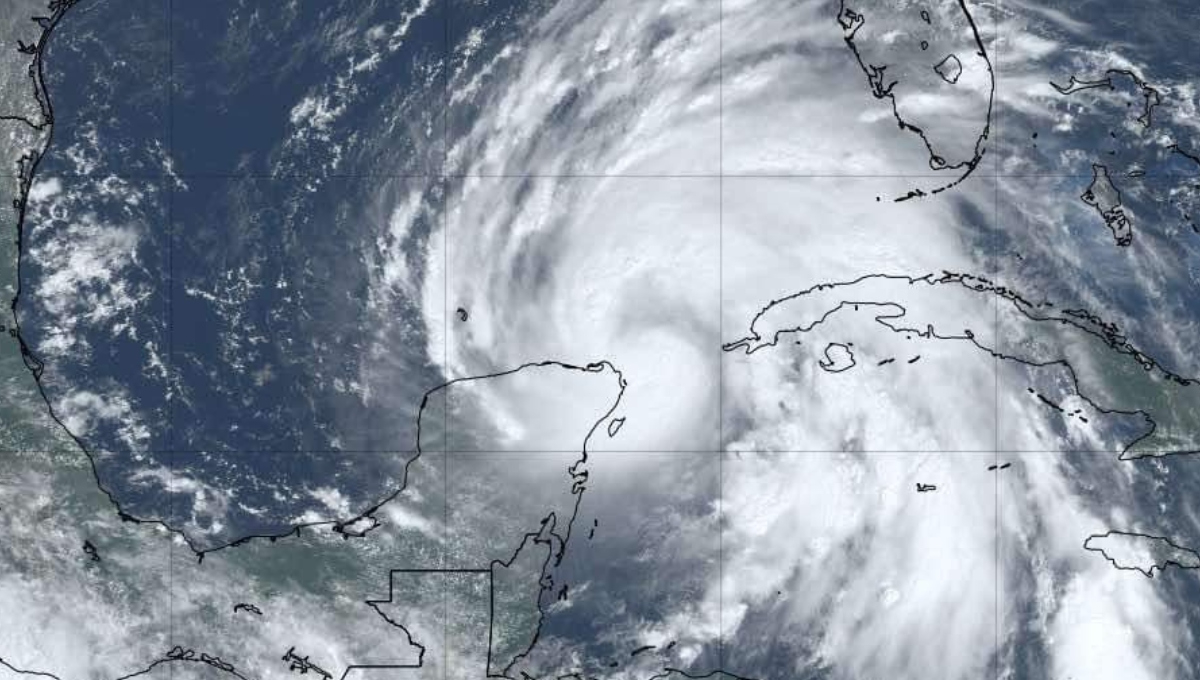 El Huracán Helene provocará fuertes lluvias en Yucatán