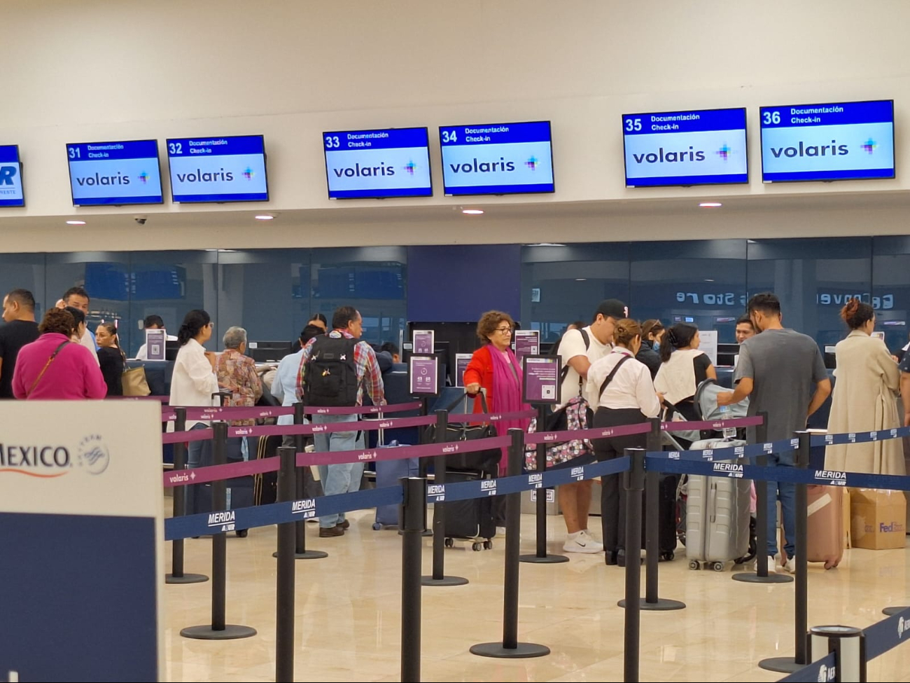 Lluvias por la Tormenta Tropical Helene provoca retrasos de vuelos en el aeropuerto de Mérida