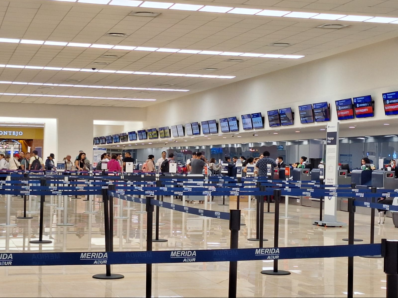 Los vuelos no han sido cancelados en el aeropuerto de Mérida