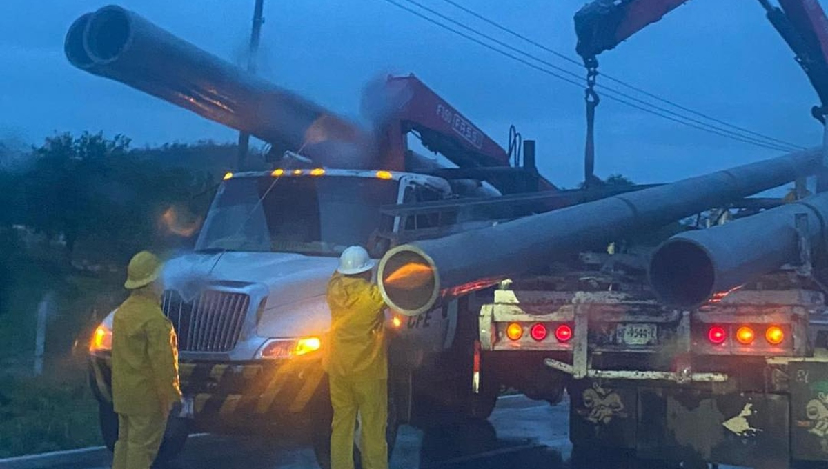 Restablecen el 19% de la electricidad en Quintana Roo por el paso de “Helene”