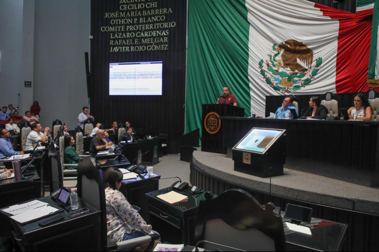 Congreso de Quintana Roo avala reforma de la Guardia Nacional como parte de la Sedena