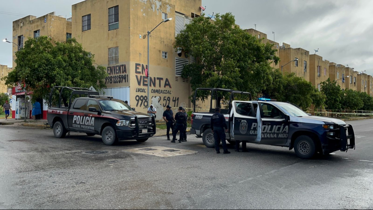 Encuentran el cuerpo sin vida de un hombre con impactos de bala en Cancún