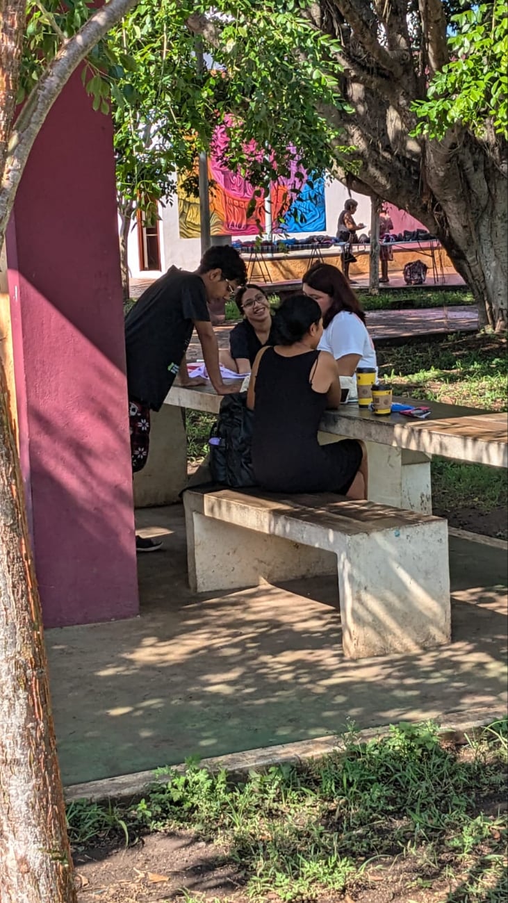 Parque central en José María Morelos sin internet; jóvenes requieren del servicio para estudiar