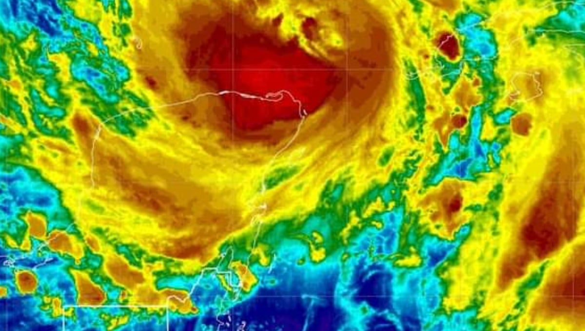 Se prevén fuertes lluvias en la Península de Yucatán la próxima semana