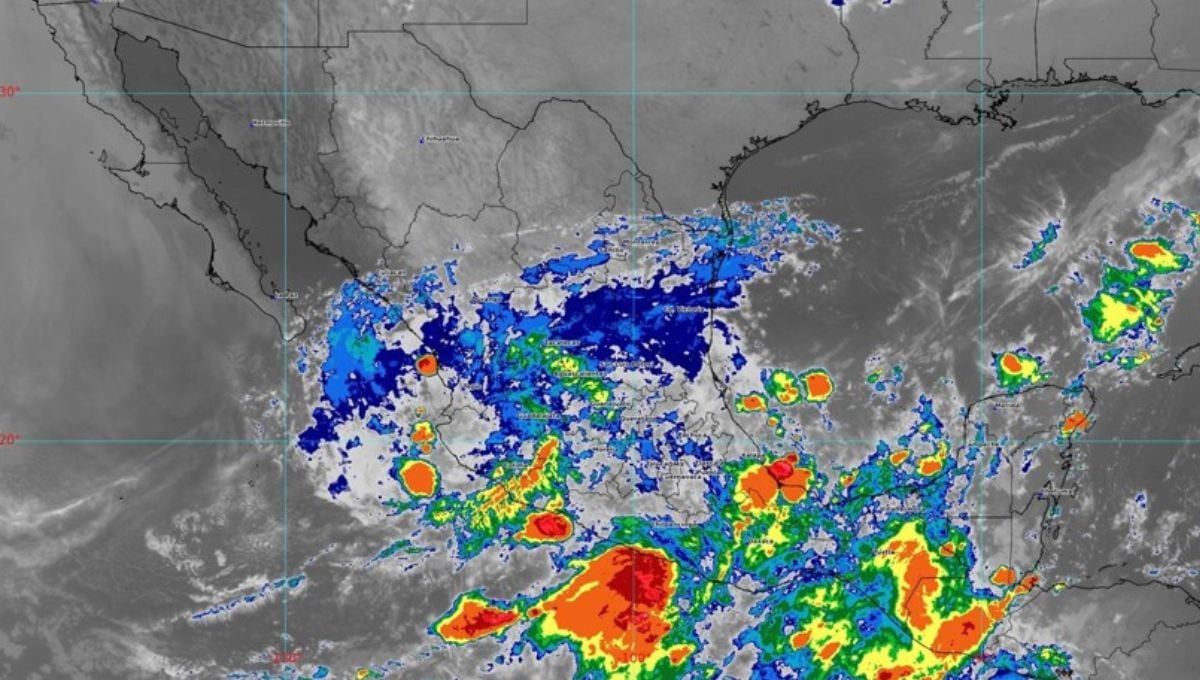 El Servicio Meteorológico Nacional pronistica lluvias torrenciales para los estados del sur del país