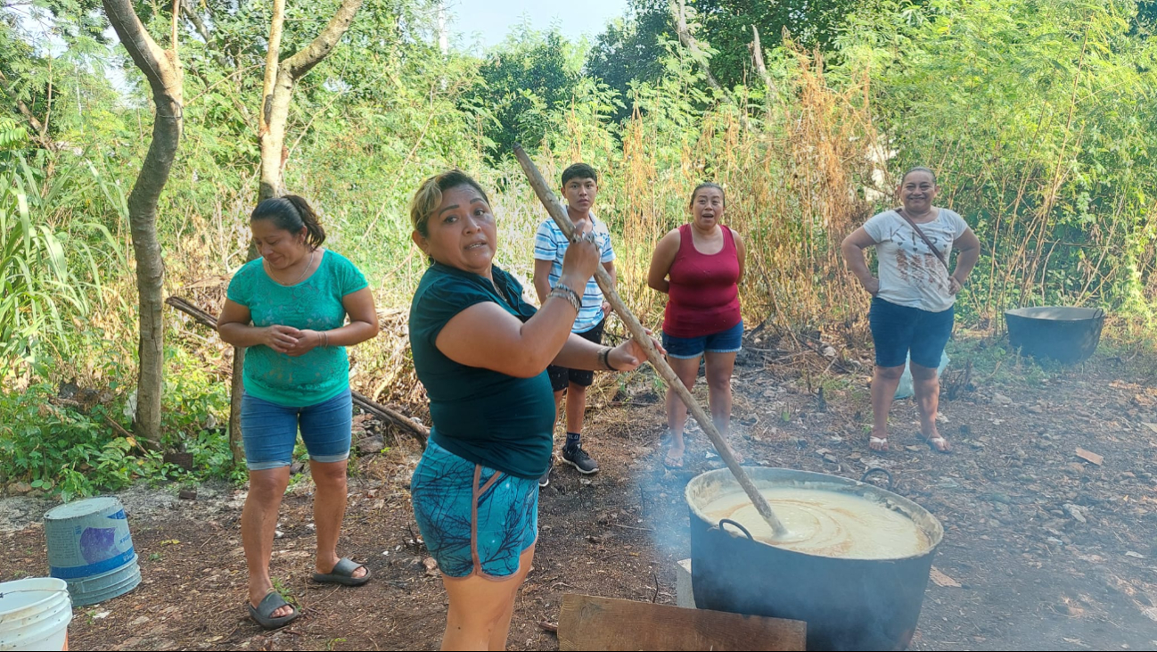 Hocabá es conocido como la tierra del Hanal Cool, una comida tradicional que se comparte en los gremios