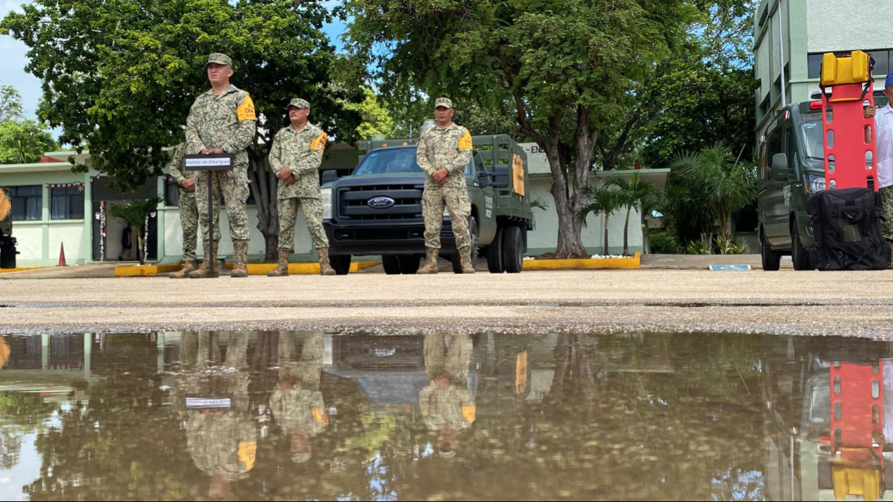 Las tropas del Ejército Mexicano tienen la capacitación y el material necesario para enfrentar cualquier eventualidad