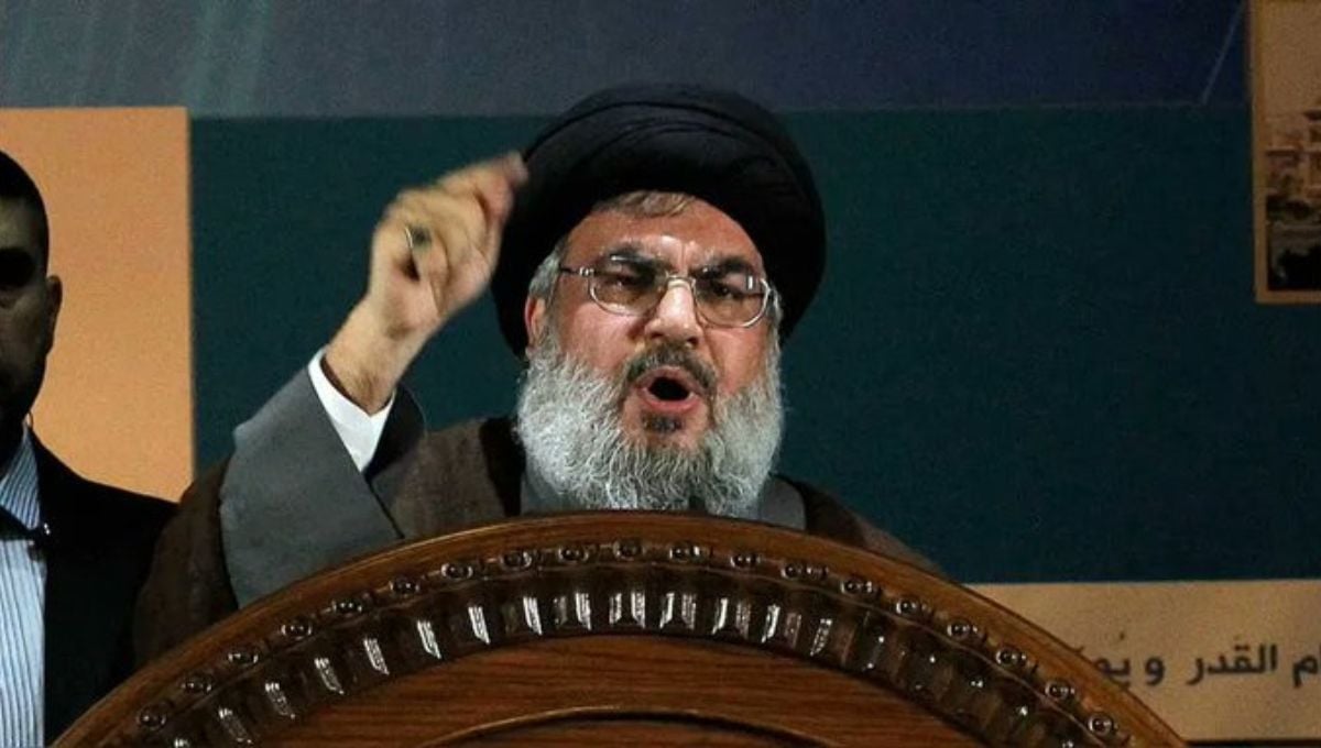 Sayyed Hassan Nasrallah, líder de Hezbolá