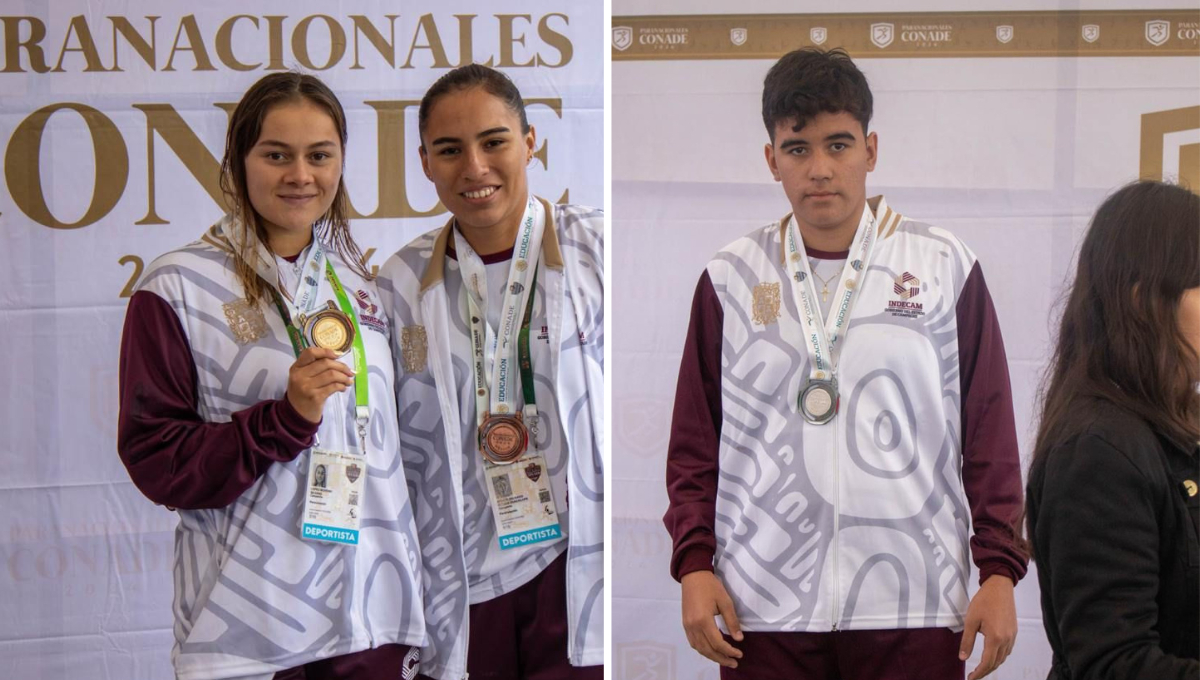 Campeche brilla en los Paranacionales Conade 2024 con cuatro medallas en el primer día