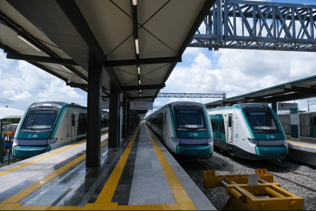 AMLO y Claudia Sheinbaum inauguran el circuito completo del Tren Maya en el Sureste de México