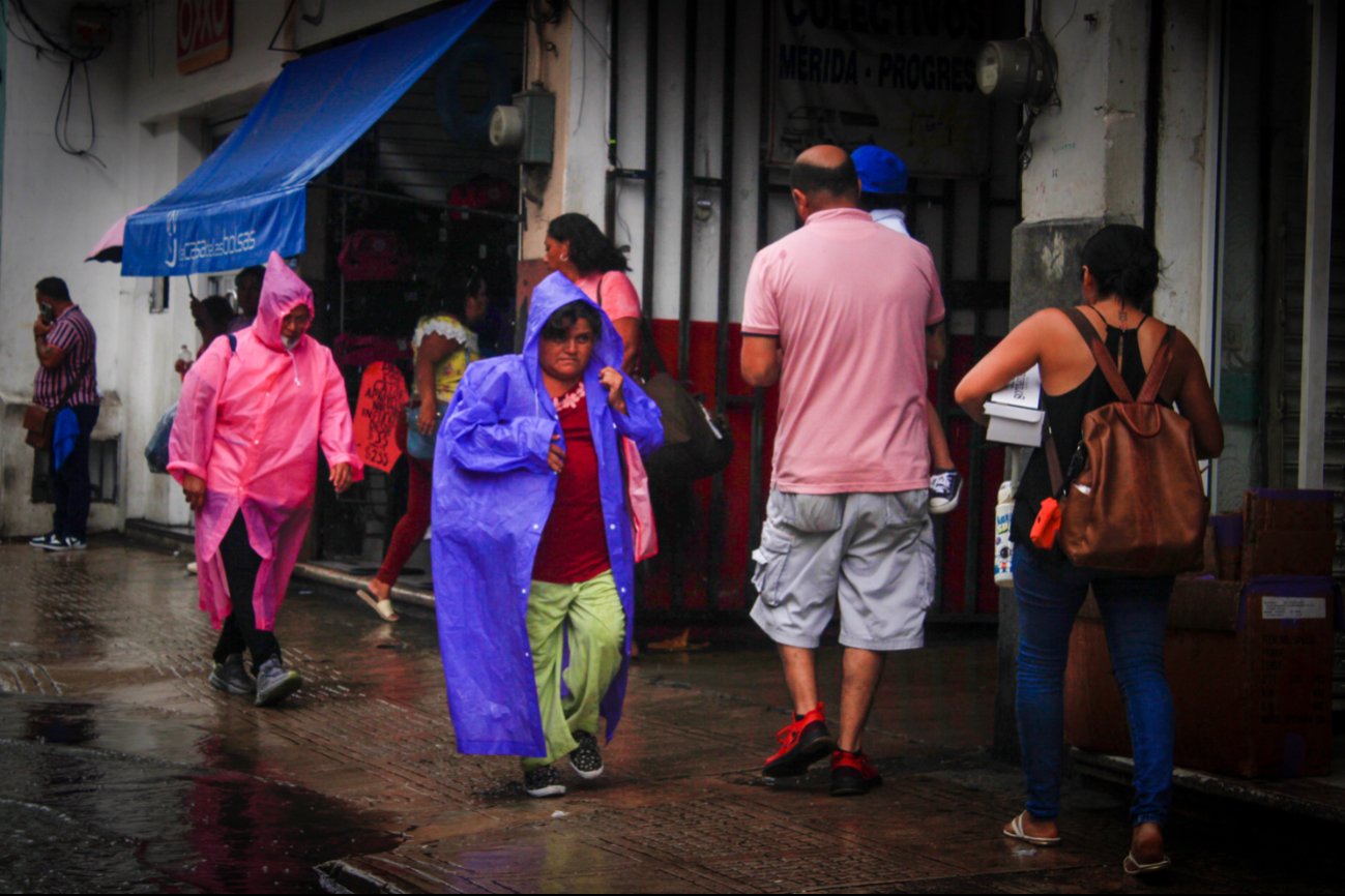 Se espera que las lluvias sean ligeras en Yucatán