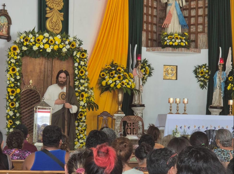 Reliquias de San Judas Tadeo llegan a Champotón y son recibidas con fe y esperanza