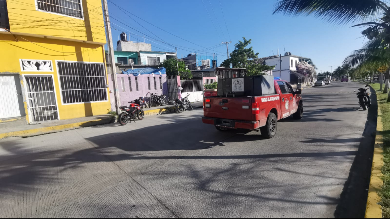 Movilización en la obrera por supuesto incendio de casa.