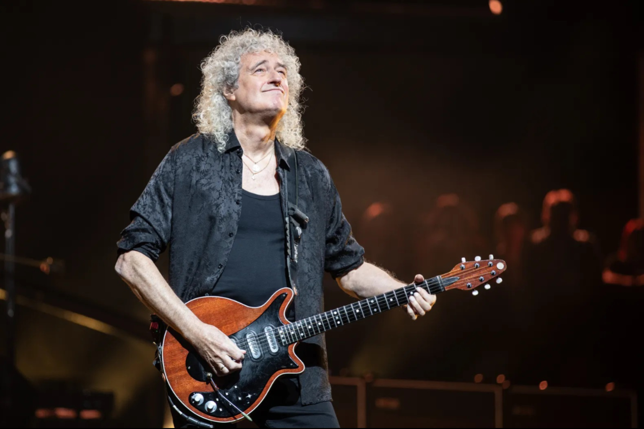 ¿Cuál es el estado actual de salud de Brian May tras sufrir un derrame cerebral?