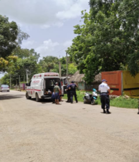 Debido a sus lesiones, ambos fueron trasladados a un hospital