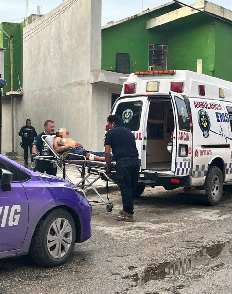 El agresor atacó a la víctima, Víctor “N”, con un cuchillo y luego se dio a la fuga