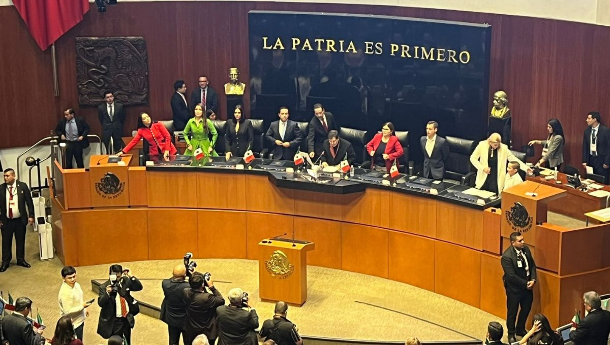 Mesa Directiva del Senado de la República en la LXVI Legislatura