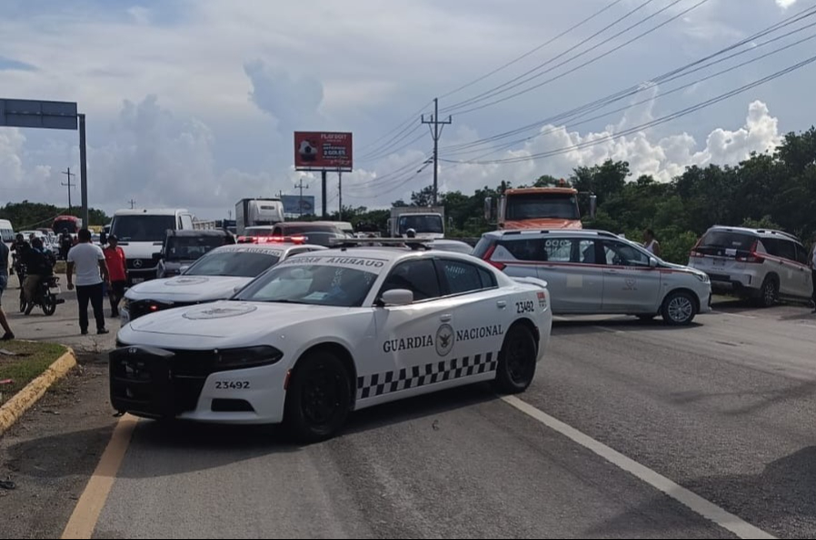 Taxistas desarrollaron una serie de protestas para exigir la liberación de su líder