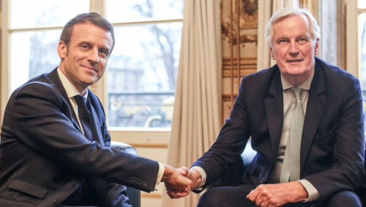 Emmanuel Macron nombró a Michel Barnier como el nuevo primer ministro francés