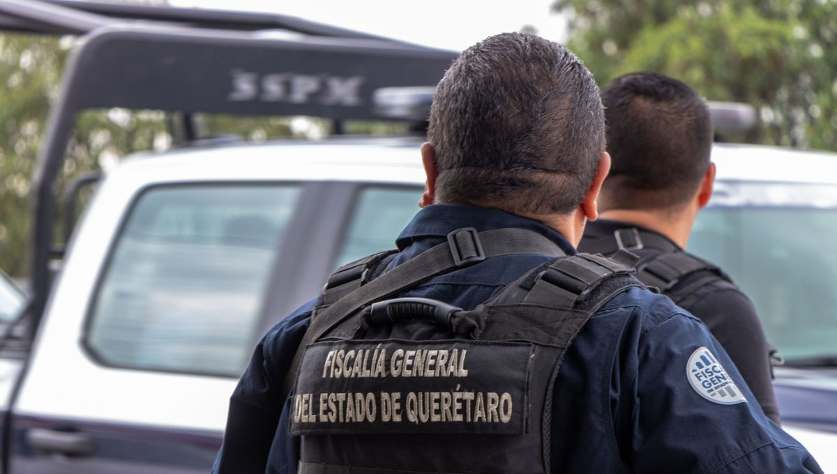 Agentes de la Fiscalía General del Estado (FGE) de Querétaro auxiliaron a Jesús Calderón