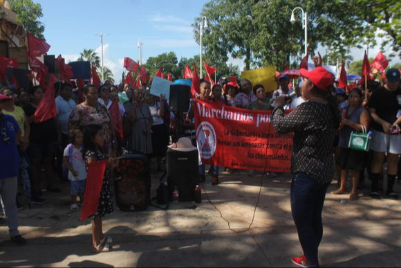 Antorchistas exigen seguridad patrimonial en Chetumal y Bacalar