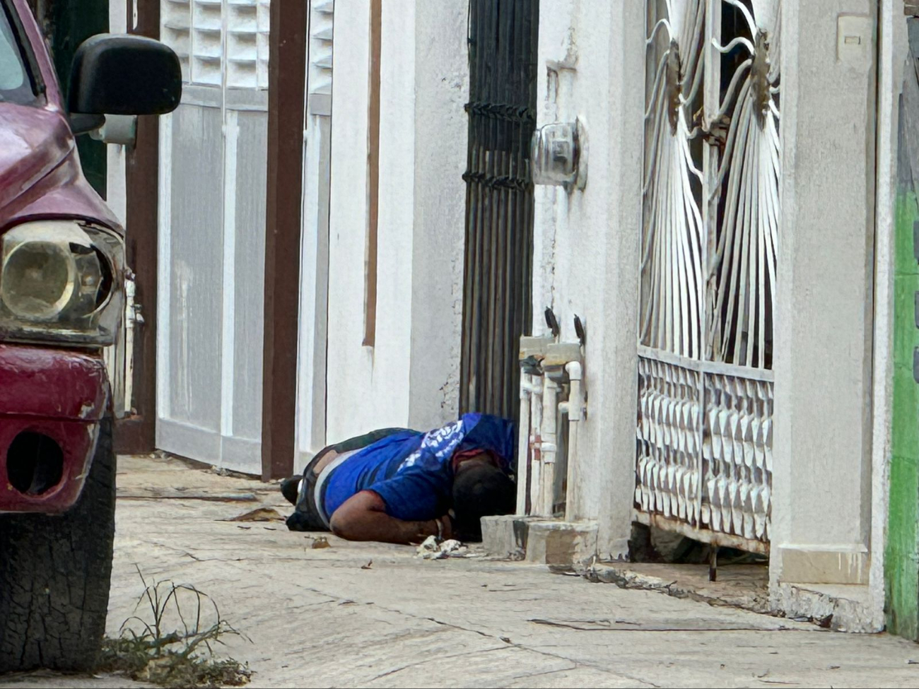 Durante la persecución, el hombre recibió varios disparos que le ocasionaron la muerte