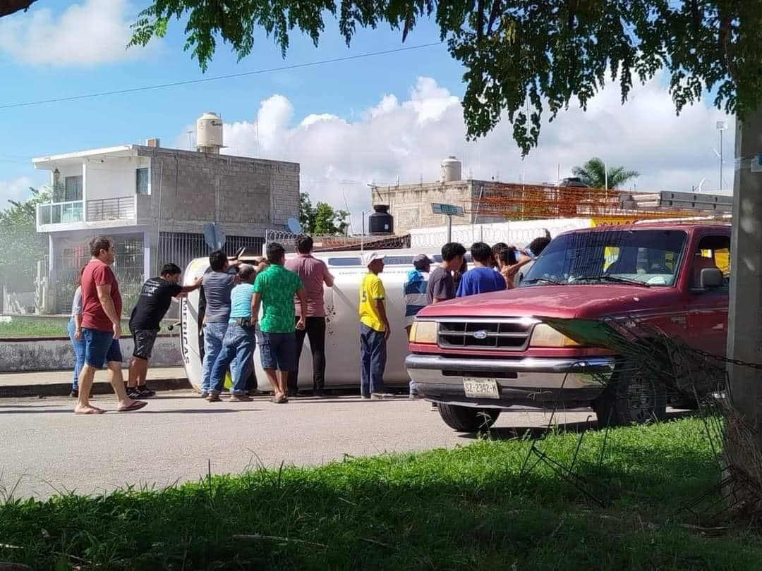 Accidente entre taxi y combi dejan una menor sin vida en Chetumal