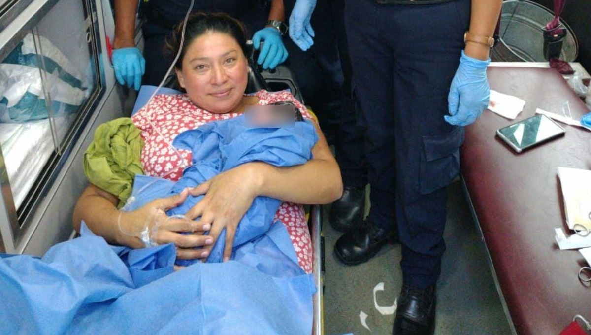 La mujer junto a su bebé se encuentran en buen estado de salud