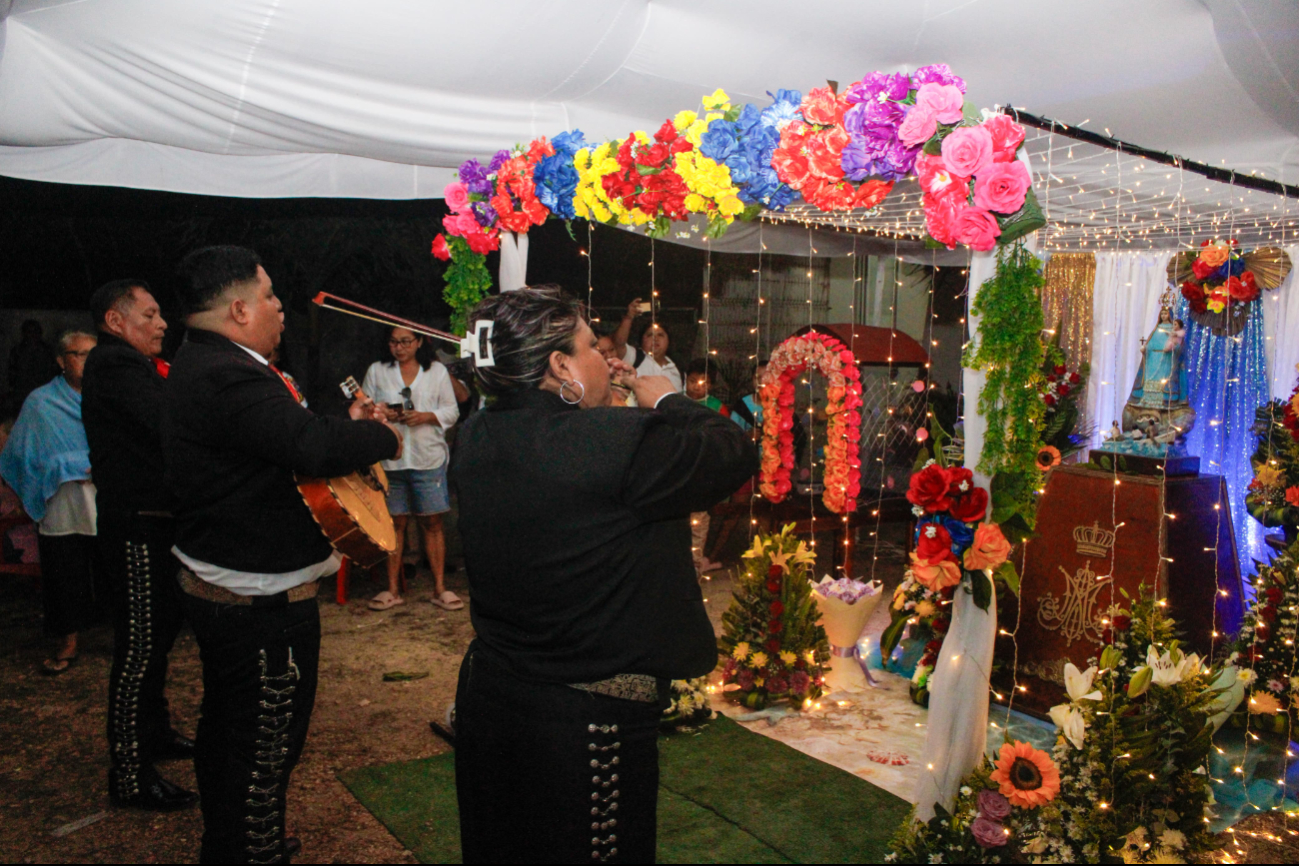 Los festejos comenzaron desde las 5:00 de la mañana