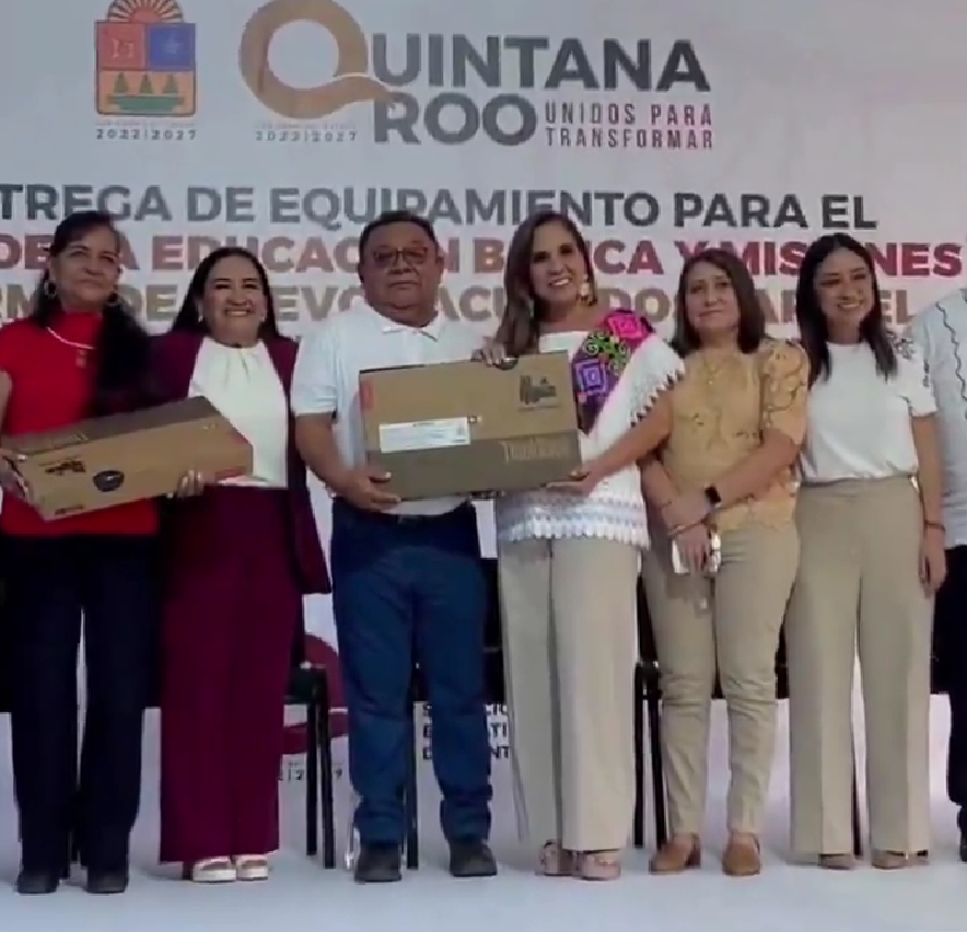 Quintana Roo invierte 71 millones para la educación; 1,600 escuelas y 381,995 estudiantes beneficiados de esta forma