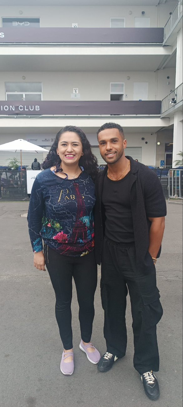 Lucien Laviscount en el Autódromo Hermanos Rodríguez