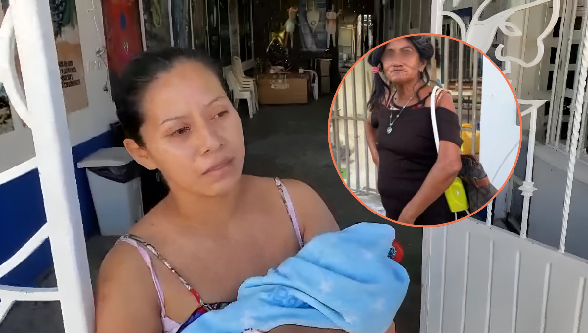 Mujer con problemas mentales causa pánico en Ciudad del Carmen; intentó arrebatar un bebé