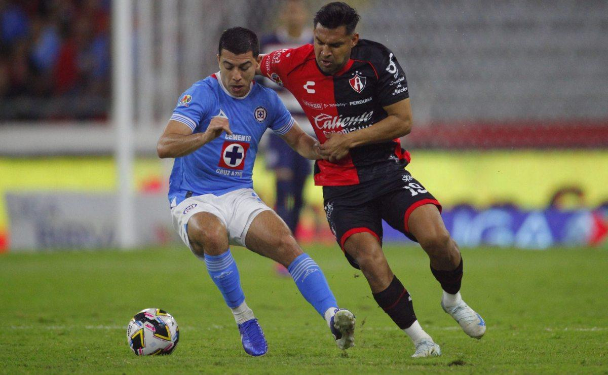 Cruz Azul y Atlas empatan 1-1 en el Clausura de la Liga MX