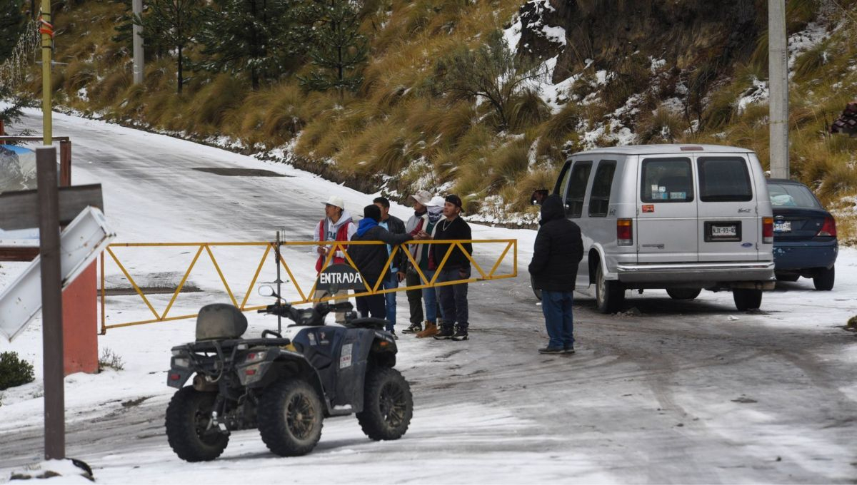 El acceso al volcán Nevado de Toluca permanecerá cerrado hasta nuevo aviso.