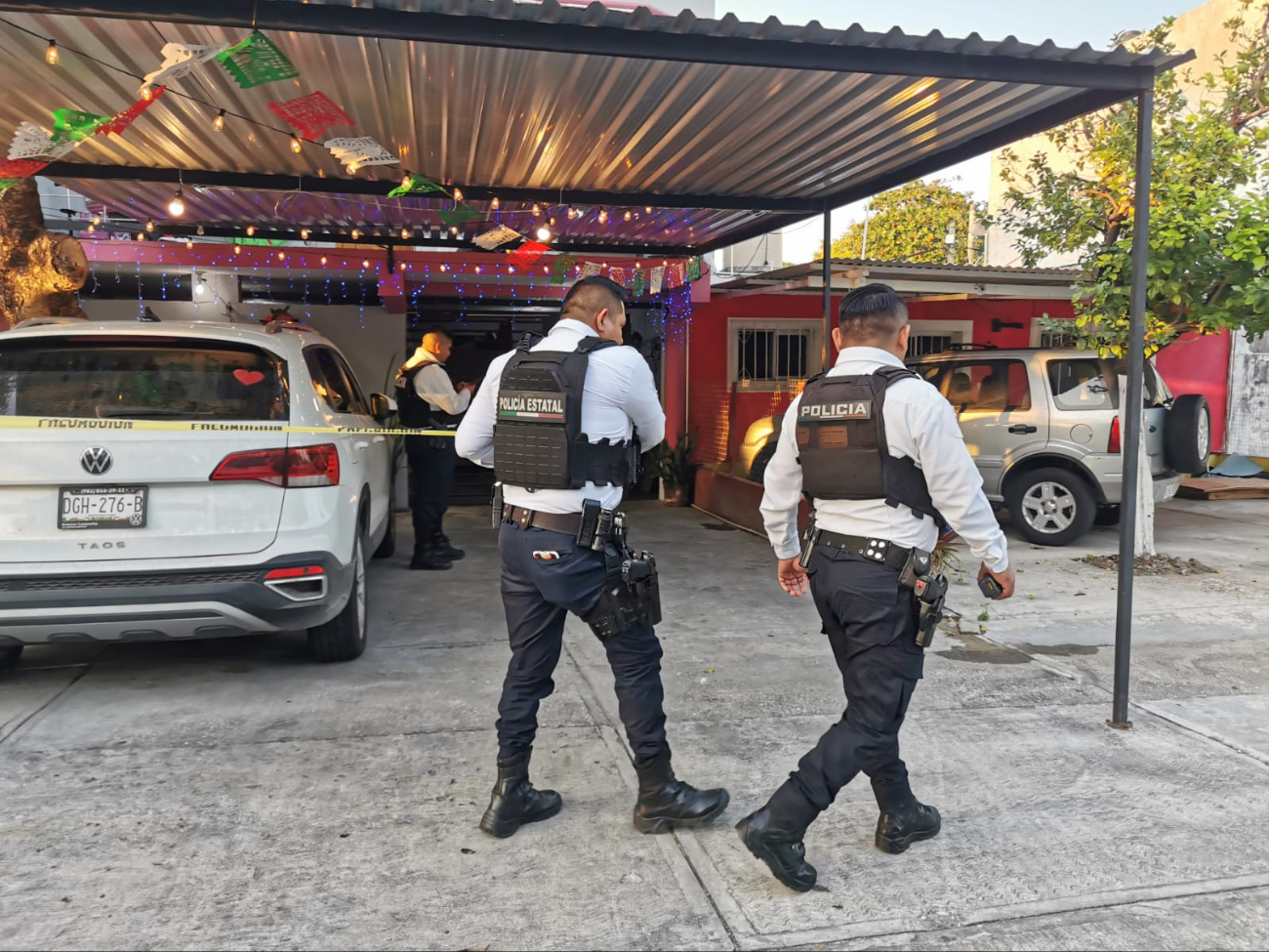 Autoridades atendieron al llamado de un reporte de robo sobre la avenida Concordia.