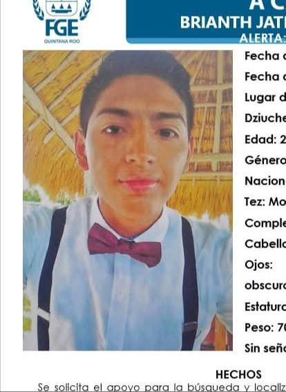 Autoridades buscaron a los responsables de la desaparición del joven sin encontrarlos