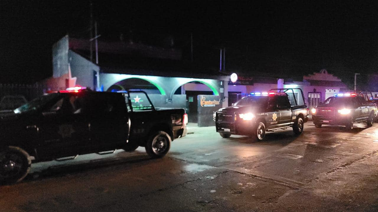 Los hombres detenidos quedaron a disposición de la SSP