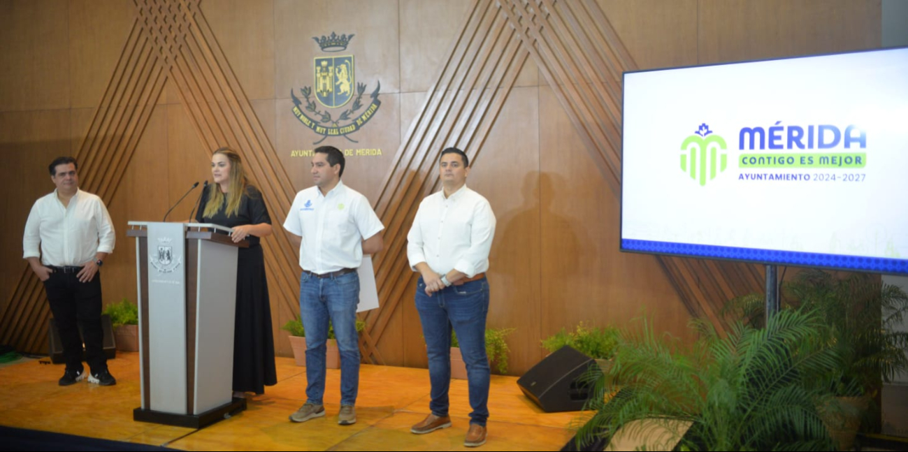 Ayuntamiento de Mérida presenta proyectos para mejorar los servicios y espacios públicos