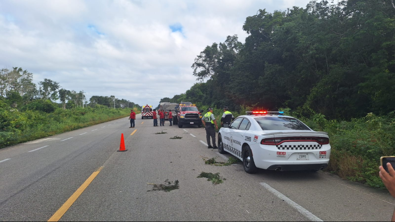 Accidente en Felipe Carrillo Puerto deja daños arriba de los 50 mil pesos y un lesionado