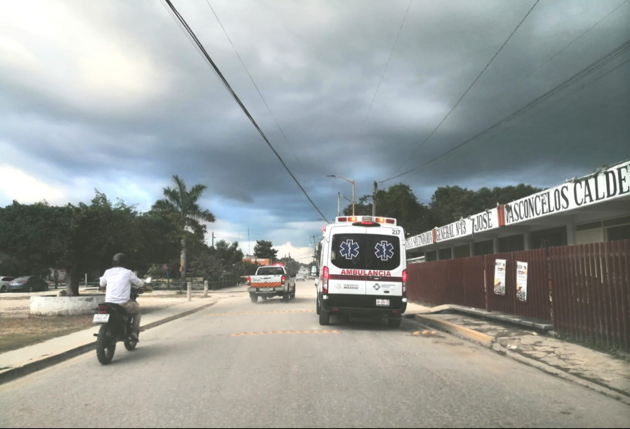 El SAMU y la SPSC acudieron al lugar y trasladaron al herido al hospital